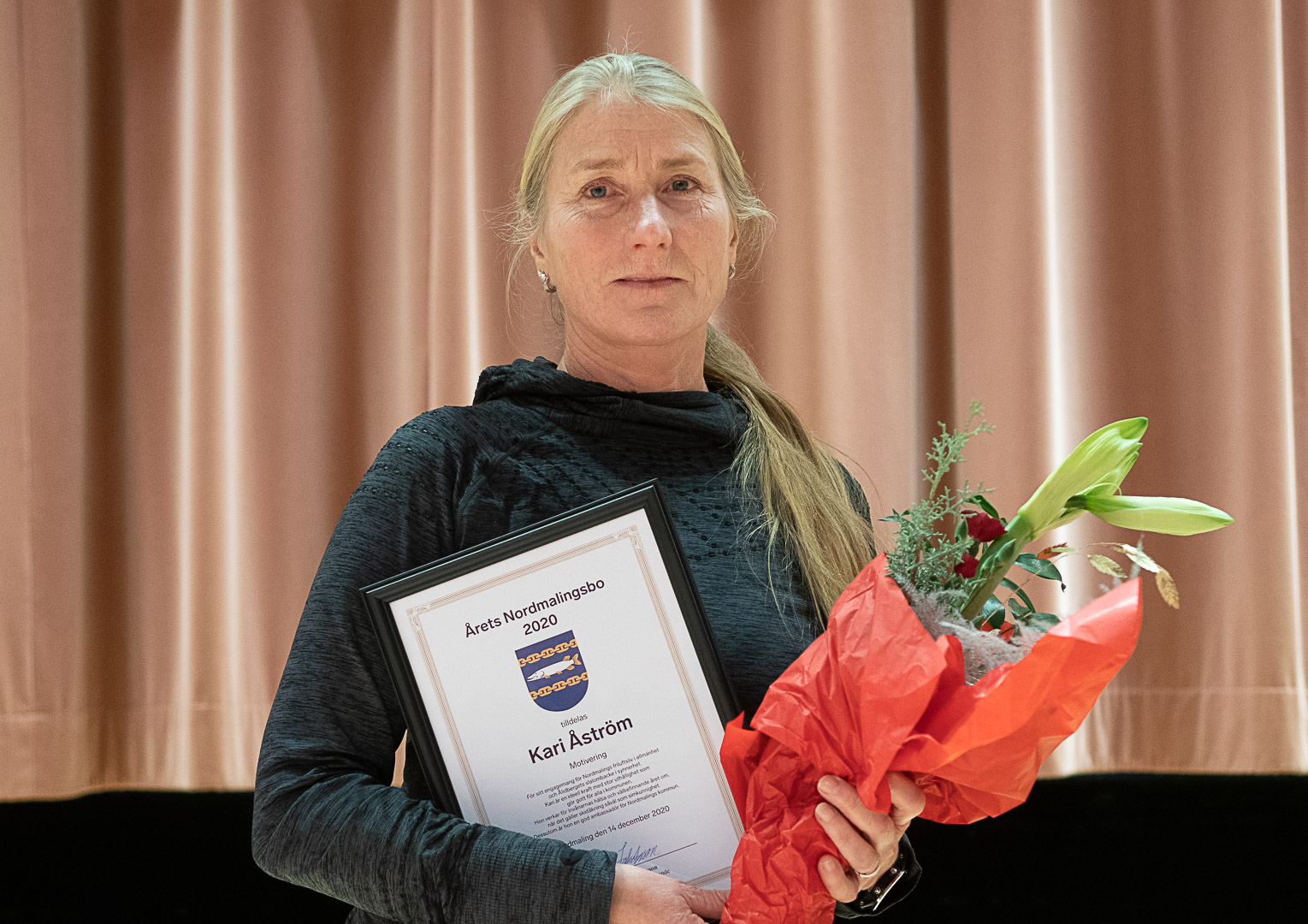 Årets Nordmalingsbo 2020 Kari Åström
